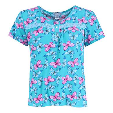 Elegant Emily Women's Butterfly Capri Set