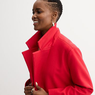 Women's Nine West Long Wrap Coat