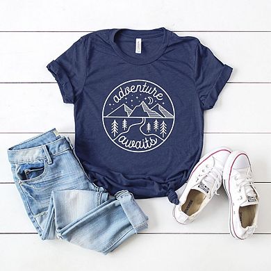 Adventure Awaits Short Sleeve Graphic Tee