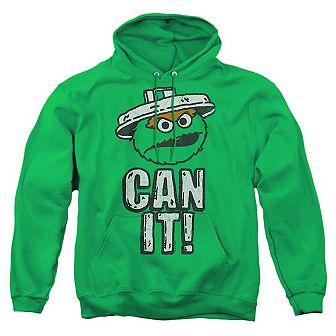 Sesame Street Can It Adult Pull Over Hoodie