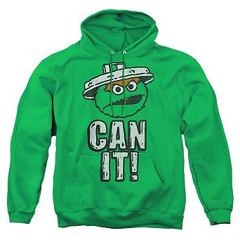Sesame Street Can It Adult Pull Over Hoodie