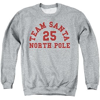 Christmas Team Santa Unisex Adult Crewneck Sweatshirt Sweater