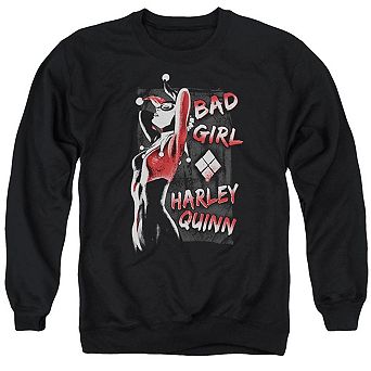 Batman Bad Girl Adult Crewneck Sweatshirt