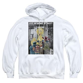 Sesame Street Best Address Adult Pull Over Hoodie
