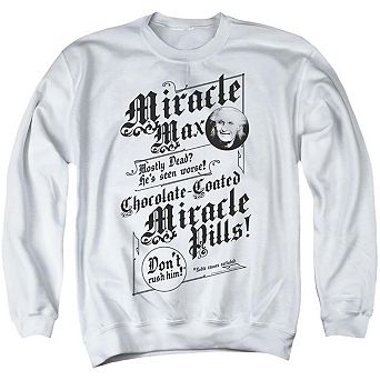 Princess Bride Miracle Max Adult Crewneck Sweatshirt