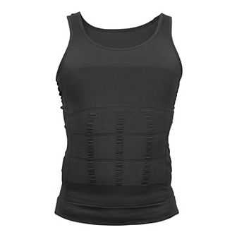 Men Stretch Body Shapewear Slimming Tummy Shaper Underwear Nylon