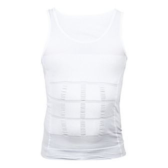 Men Stretch Body Shapewear Slimming Tummy Shaper Underwear Nylon