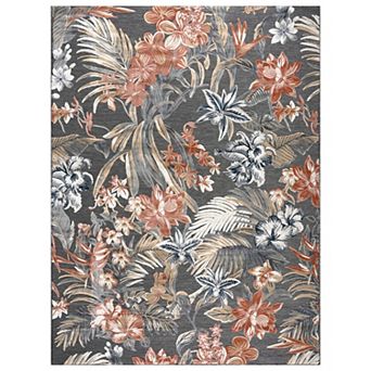 KHL Rugs Callie Transitional Black Area Rug