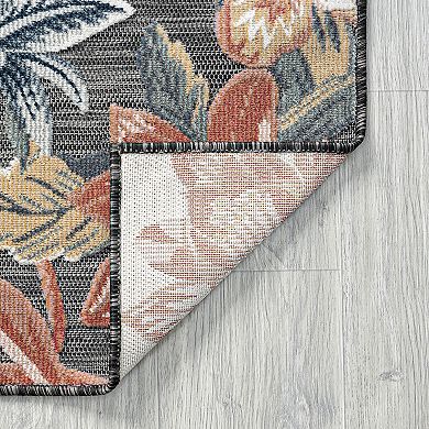 KHL Rugs Callie Transitional Black Area Rug