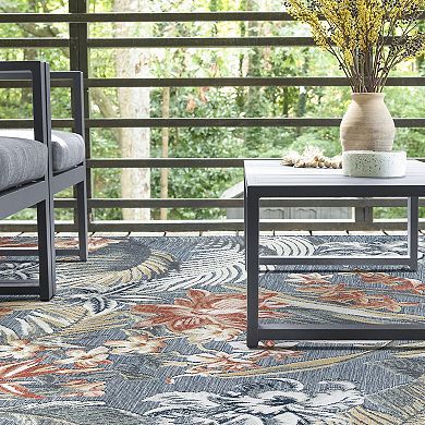 KHL Rugs Callie Transitional Blue Area Rug