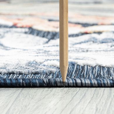 KHL Rugs Callie Transitional Blue Area Rug
