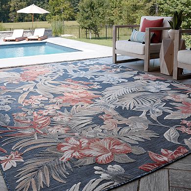 KHL Rugs Callie Transitional Blue Area Rug