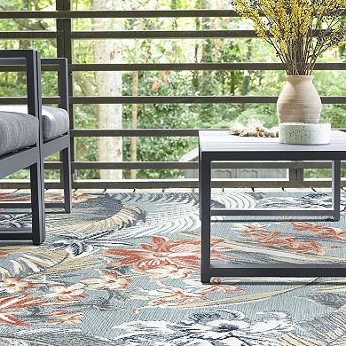 KHL Rugs Callie Transitional Aqua Scatter Mat Rug