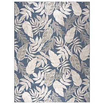 KHL Rugs Daisy Transitional Dark Blue Area Rug