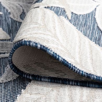 KHL Rugs Daisy Transitional Dark Blue Area Rug