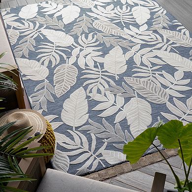 KHL Rugs Daisy Transitional Dark Blue Area Rug