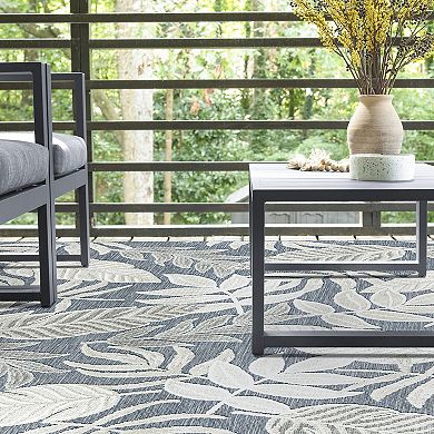 KHL Rugs Daisy Transitional Dark Blue Area Rug