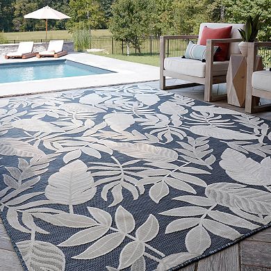 KHL Rugs Daisy Transitional Dark Blue Area Rug