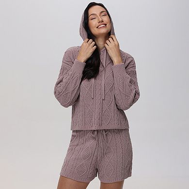Women's Adyson Parker Pajama Sweater & Pajama Shorts Set