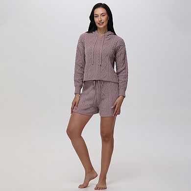 Women's Adyson Parker Pajama Sweater & Pajama Shorts Set