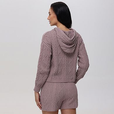 Women's Adyson Parker Pajama Sweater & Pajama Shorts Set
