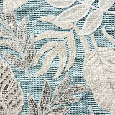 KHL Rugs Daisy Transitional Aqua Area Rug