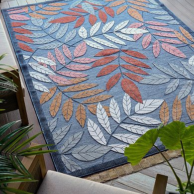KHL Rugs Gilda Transitional Dark Blue Area Rug