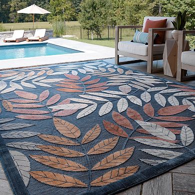 KHL Rugs Gilda Transitional Dark Blue Area Rug