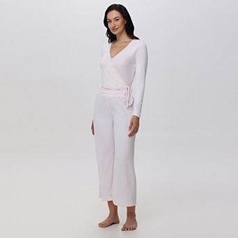 Women's Adyson Parker Ballet Wrap Pajama Top & Pajama Pants Set