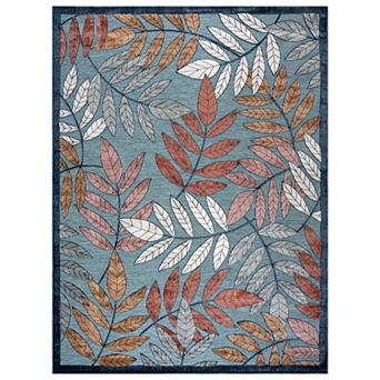 KHL Rugs Gilda Transitional Aqua Area Rug