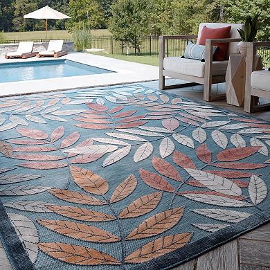 KHL Rugs Gilda Transitional Aqua Area Rug