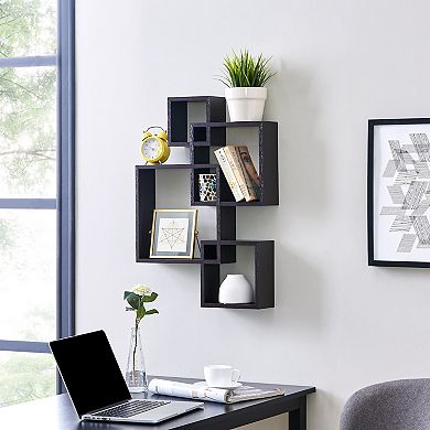Intersecting Cube Shelves