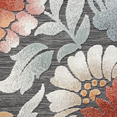 KHL Rugs Elaina Transitional Black Area Rug