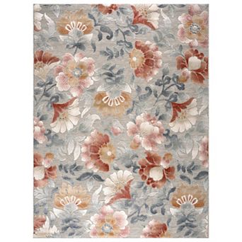 KHL Rugs Elaina Transitional Gray Area Rug
