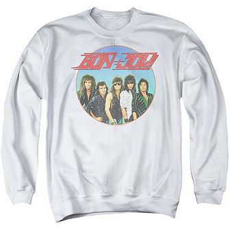 Bon Jovi Bon Sphere Adult Crewneck Sweatshirt