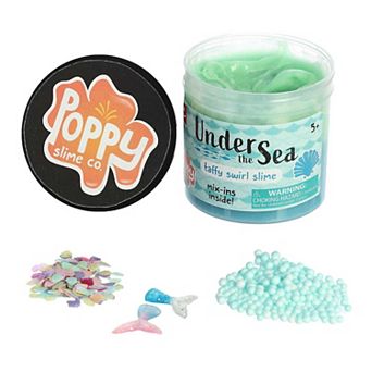 Aurora Toys Mini Green Poppy Slime Co. 11.3oz Under The Sea Slime Gooey Toy