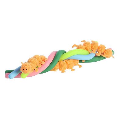 Aurora Toys Small Multicolor 6" Stretchy Caterpillar Engaging Toy