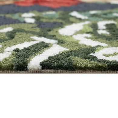 Liora Manne Frontporch Winter Sled Dog Indoor / Outdoor Area Rug