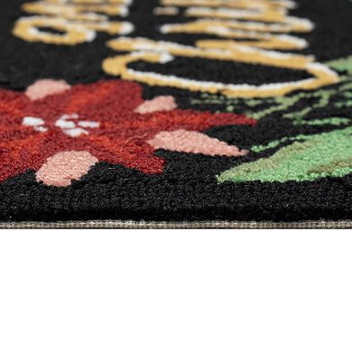 Liora Manne Frontporch Merry Christmas Indoor / Outdoor Area Rug