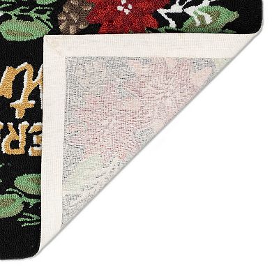 Liora Manne Frontporch Merry Christmas Indoor / Outdoor Area Rug