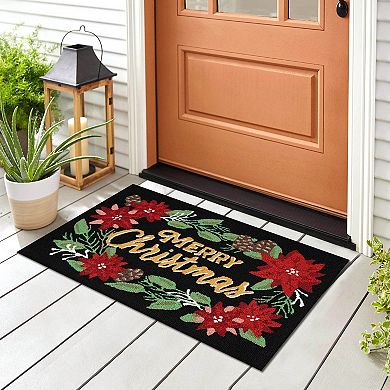Liora Manne Frontporch Merry Christmas Indoor / Outdoor Area Rug