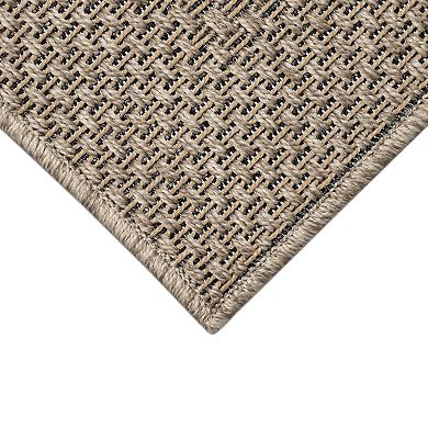 Liora Manne Monaco Multi Border Indoor / Outdoor Area Rug