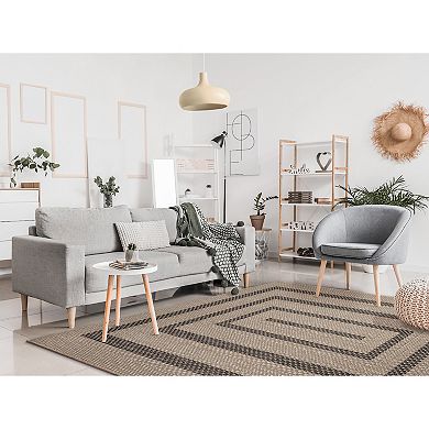 Liora Manne Monaco Multi Border Indoor / Outdoor Area Rug