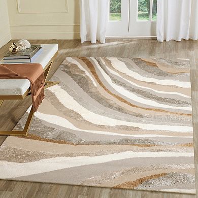 Liora Manne Fiord Wave Indoor Area Rug