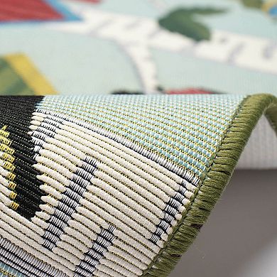 Liora Manne Esencia Bird Condos Indoor / Outdoor Mat