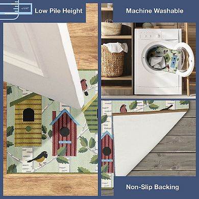 Liora Manne Esencia Bird Condos Indoor / Outdoor Mat