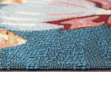 Liora Manne Esencia Sea Gem Ornaments Indoor / Outdoor Mat