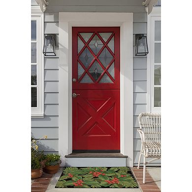 Liora Manne Natura Hollyberries Outdoor Mat