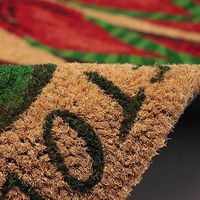 Liora Manne Natura Wipe Your Mistletoes Outdoor Mat