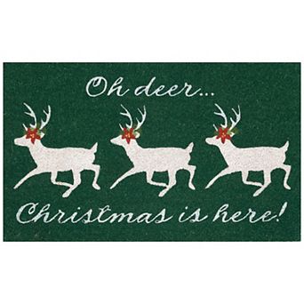 Liora Manne Natura Christmas Is Here Outdoor Mat